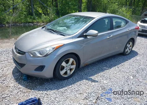 2011 Hyundai Elantra Gls (Ulsan Plant) из США, поврежденный, VIN KMHDH4AE0BU099406